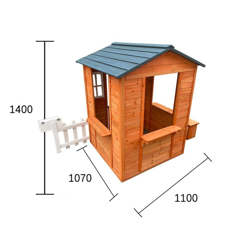 Vi introduserer Wideway Wooden Playhouse